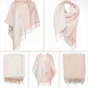 Soia & Kyo Scarf Wrap Fringe Blanket Cardigan Poncho Sweater Scarfigan